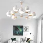 Люстра на штанге SVEN 10 lamps White от ImperiumLoft