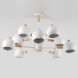 Люстра на штанге SVEN 10 lamps Grey от ImperiumLoft