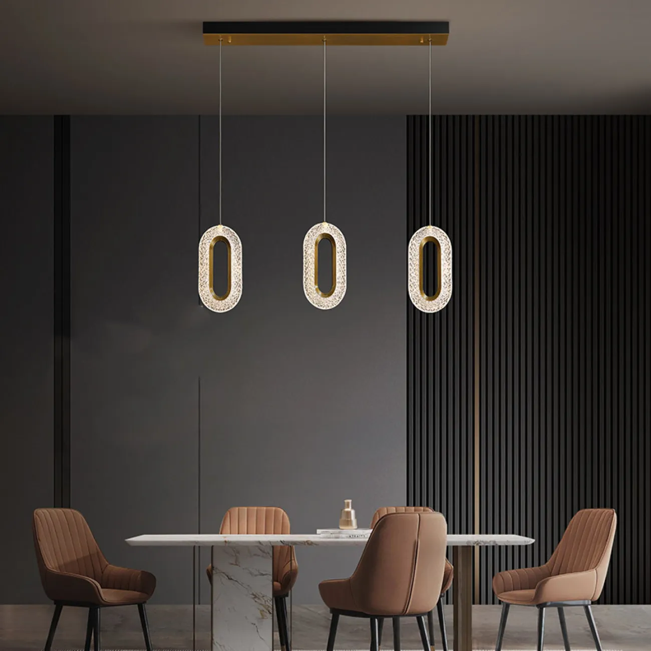 Подвесной светильник KEZIA TRIO от ImperiumLoft