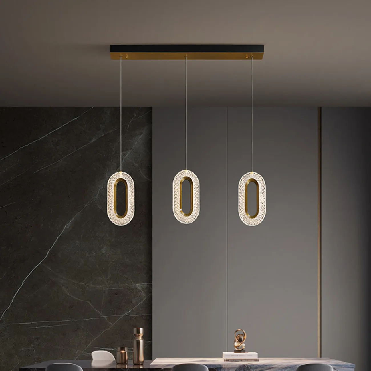 Подвесной светильник KEZIA TRIO от ImperiumLoft