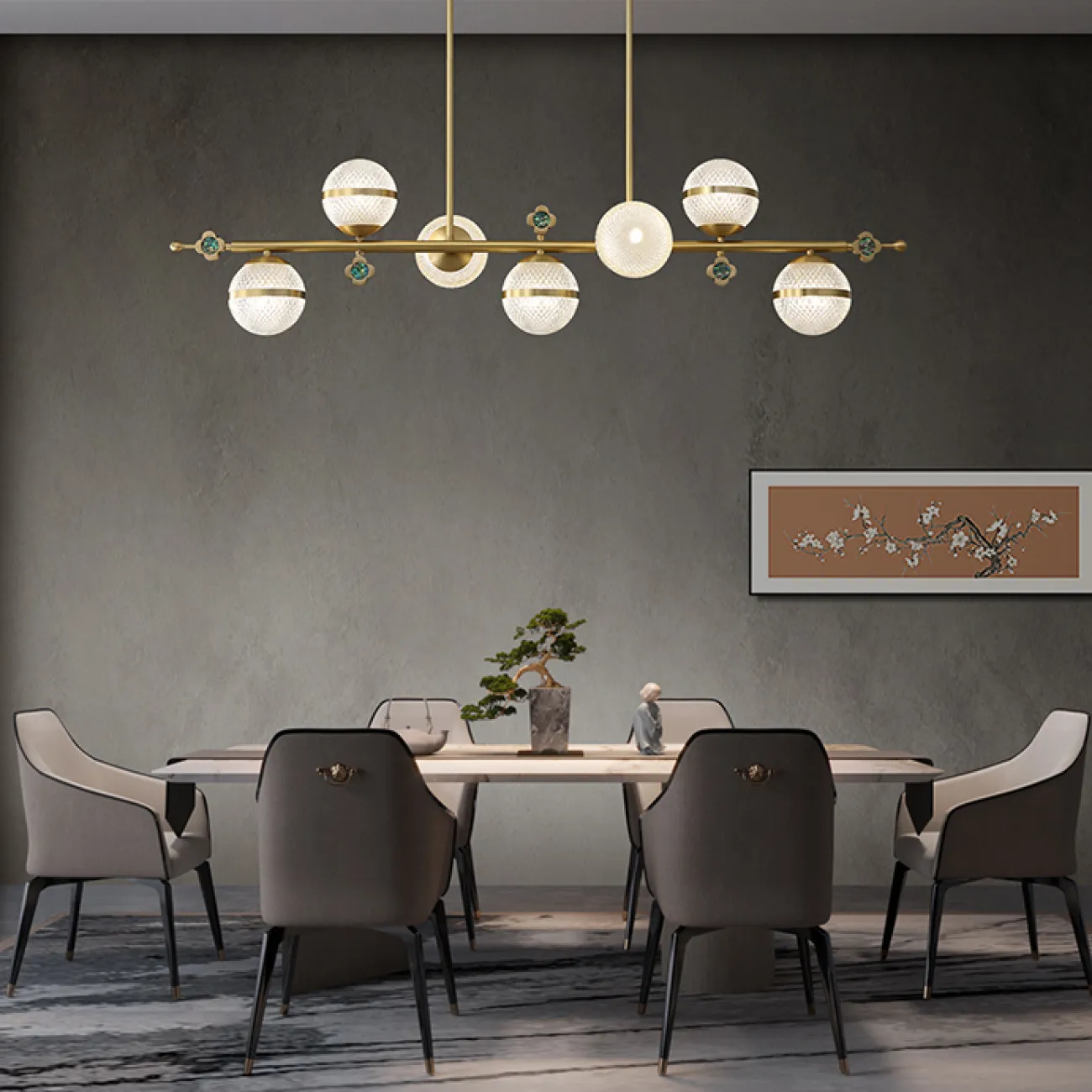 Подвесной светильник LUARA LONG L122 от ImperiumLoft