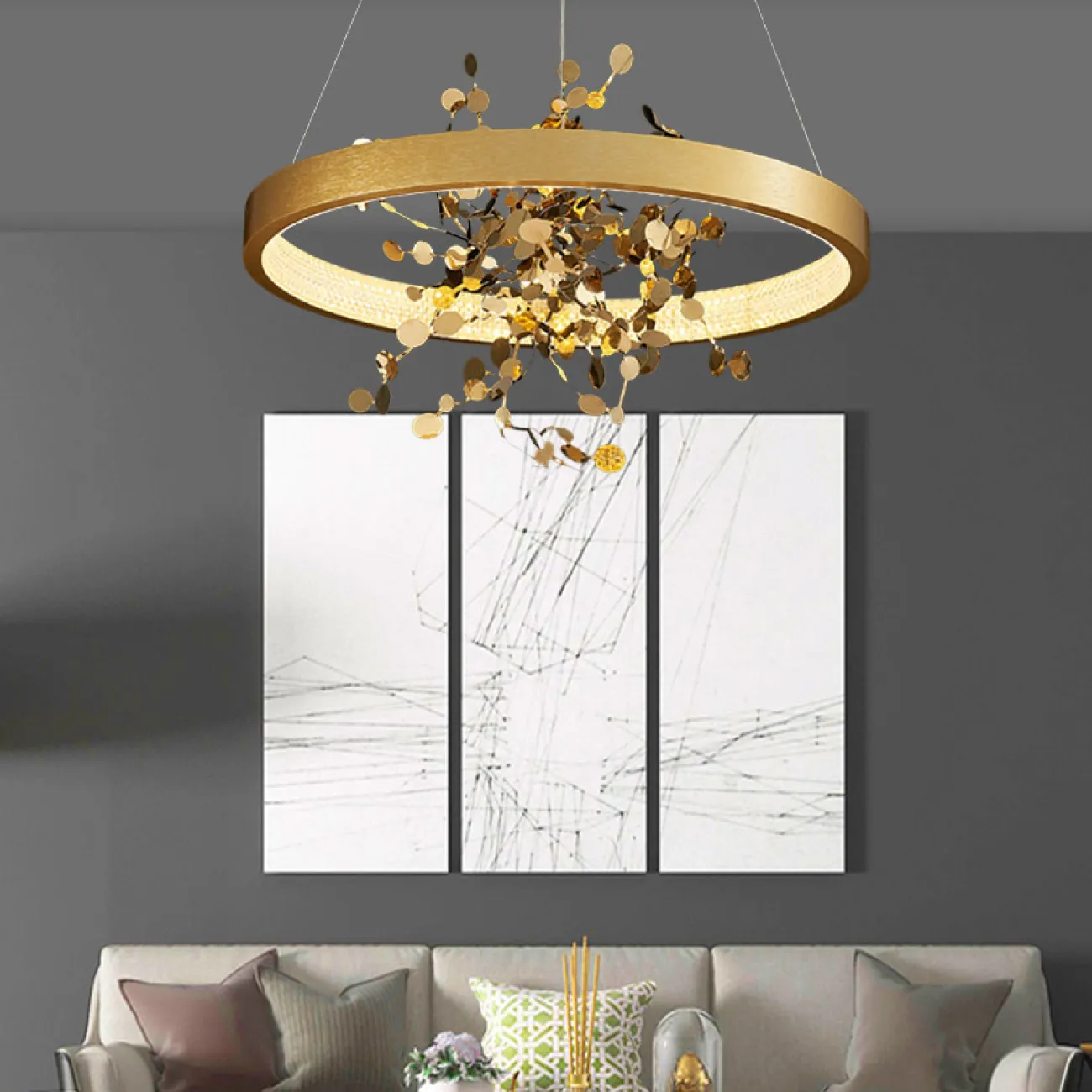 Подвесная люстра FELISA D50 от ImperiumLoft