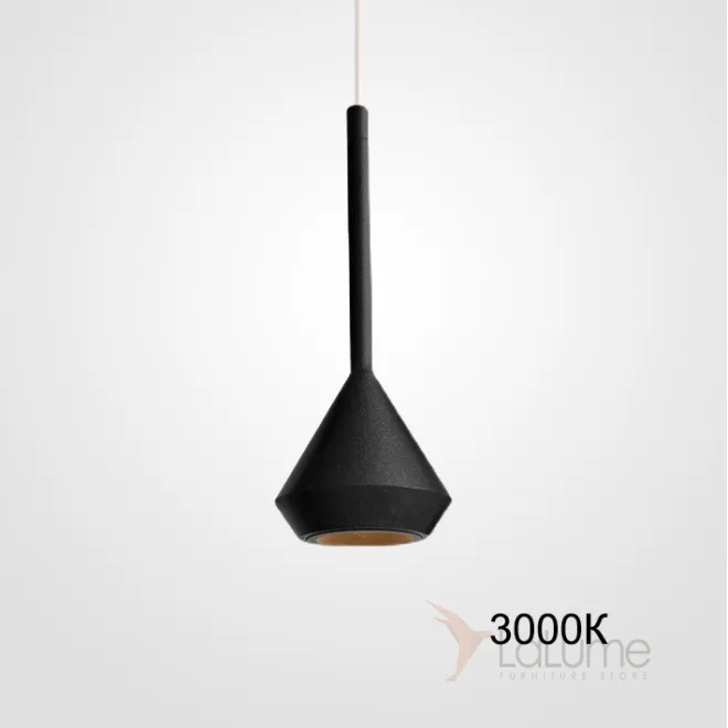 Подвесной светильник GIAN Black 3000К от ImperiumLoft