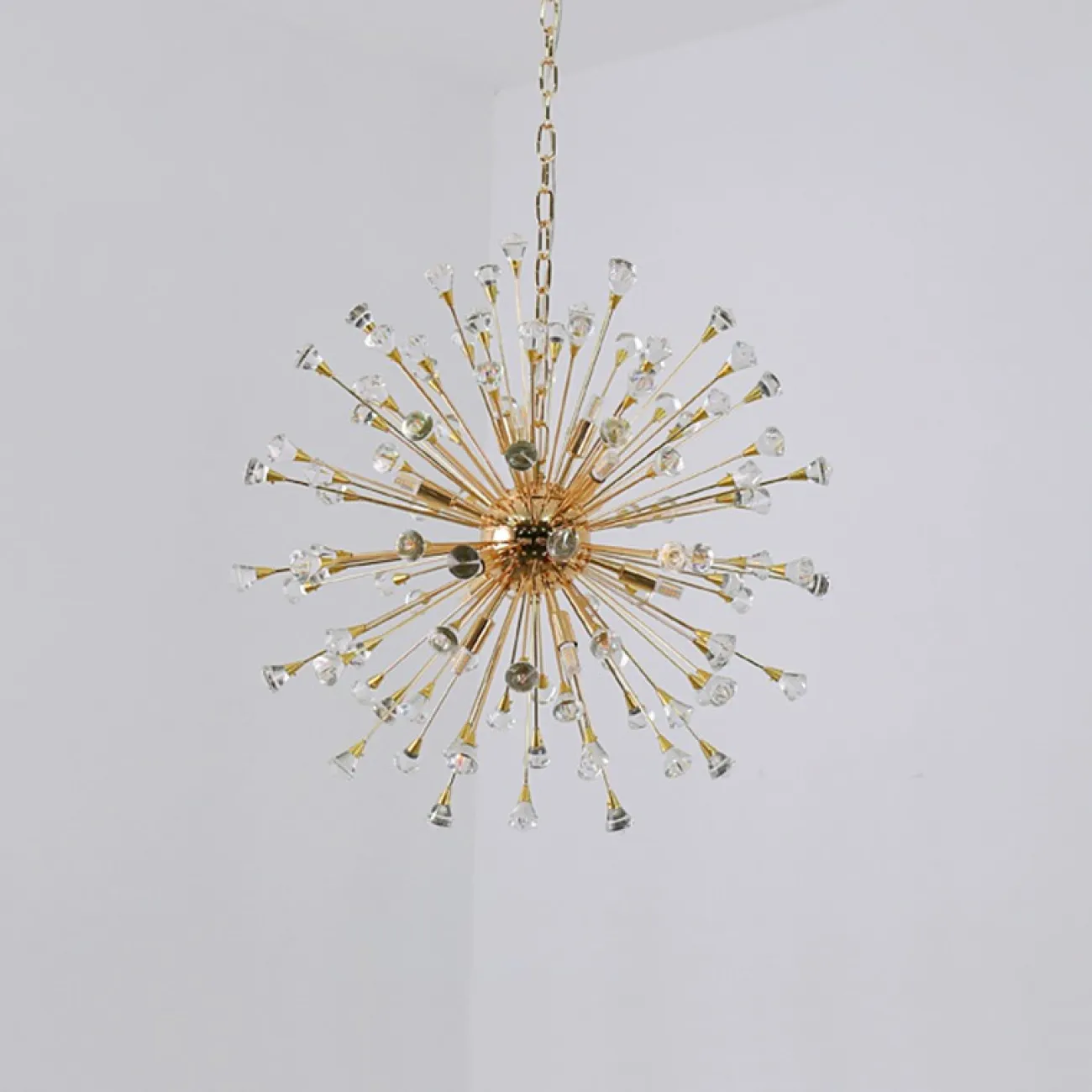 Подвесная люстра SPARKS Золото от ImperiumLoft