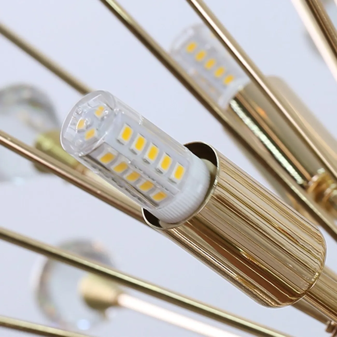 Подвесная люстра SPARKS Золото от ImperiumLoft