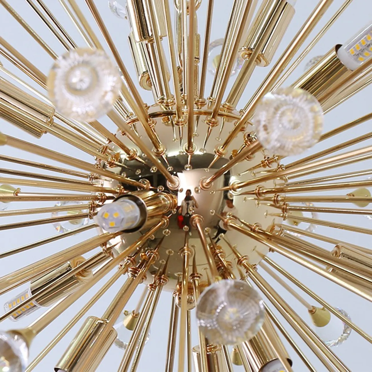 Подвесная люстра SPARKS Золото от ImperiumLoft