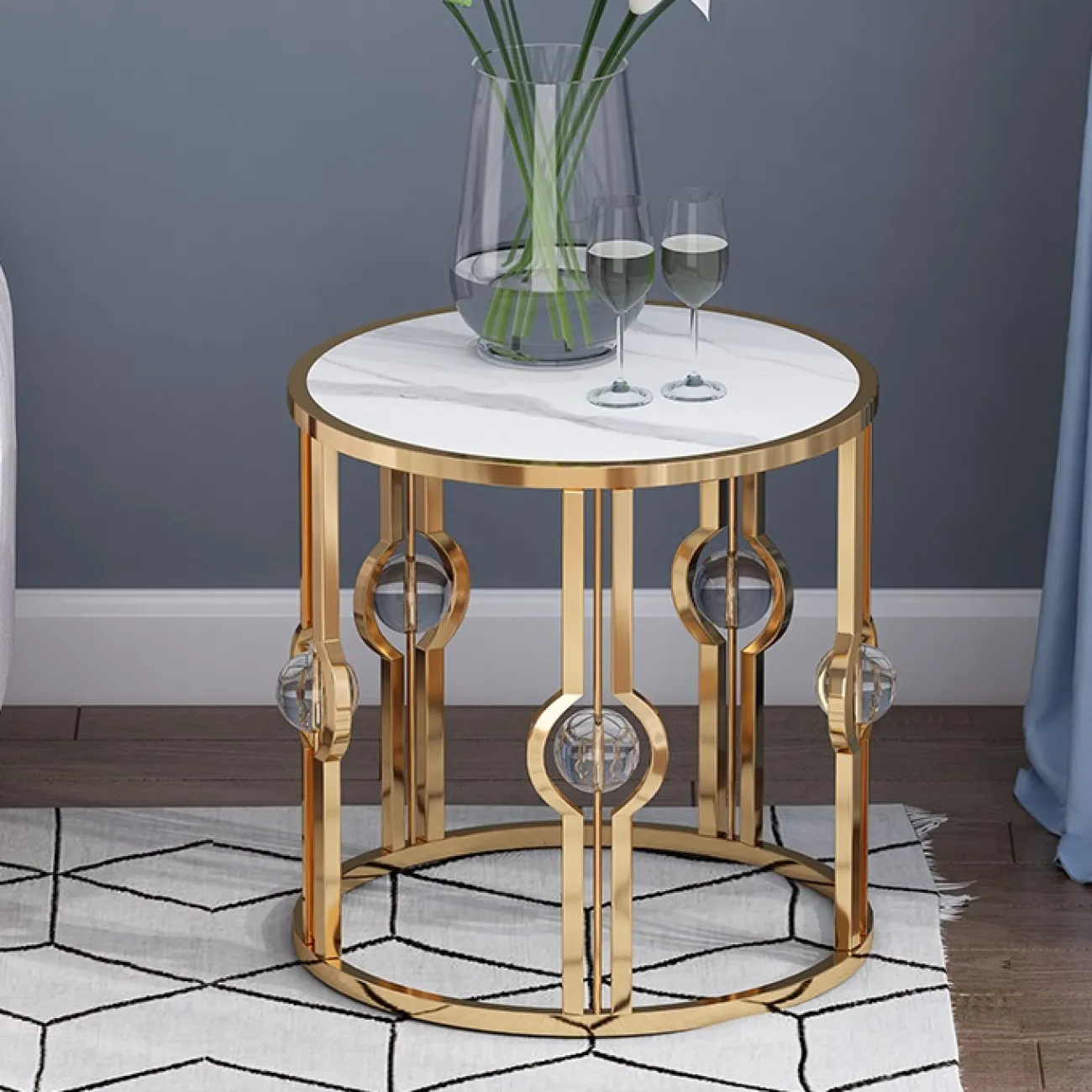 Дизайнерский журнальный столик LaLume-AP00147 Дизайнерский журнальный столик LaLume-AP00147