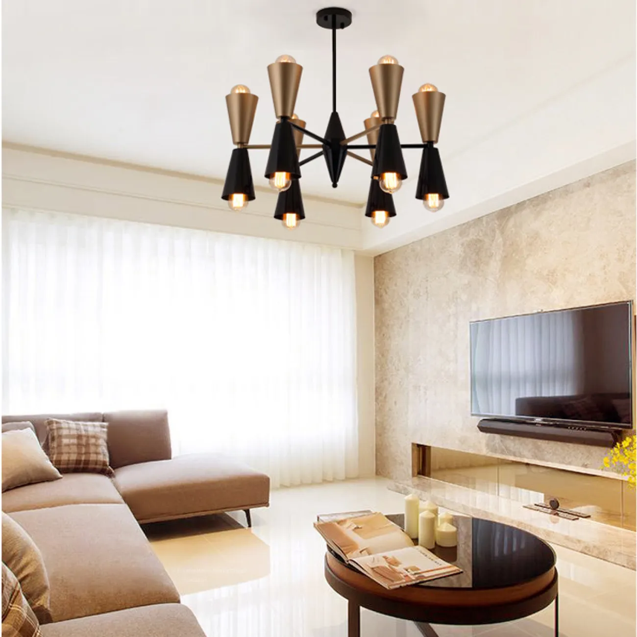 Люстра BARBELL от ImperiumLoft