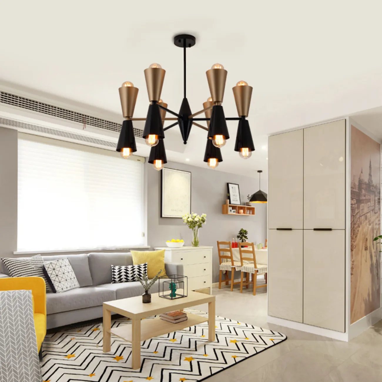 Люстра BARBELL от ImperiumLoft