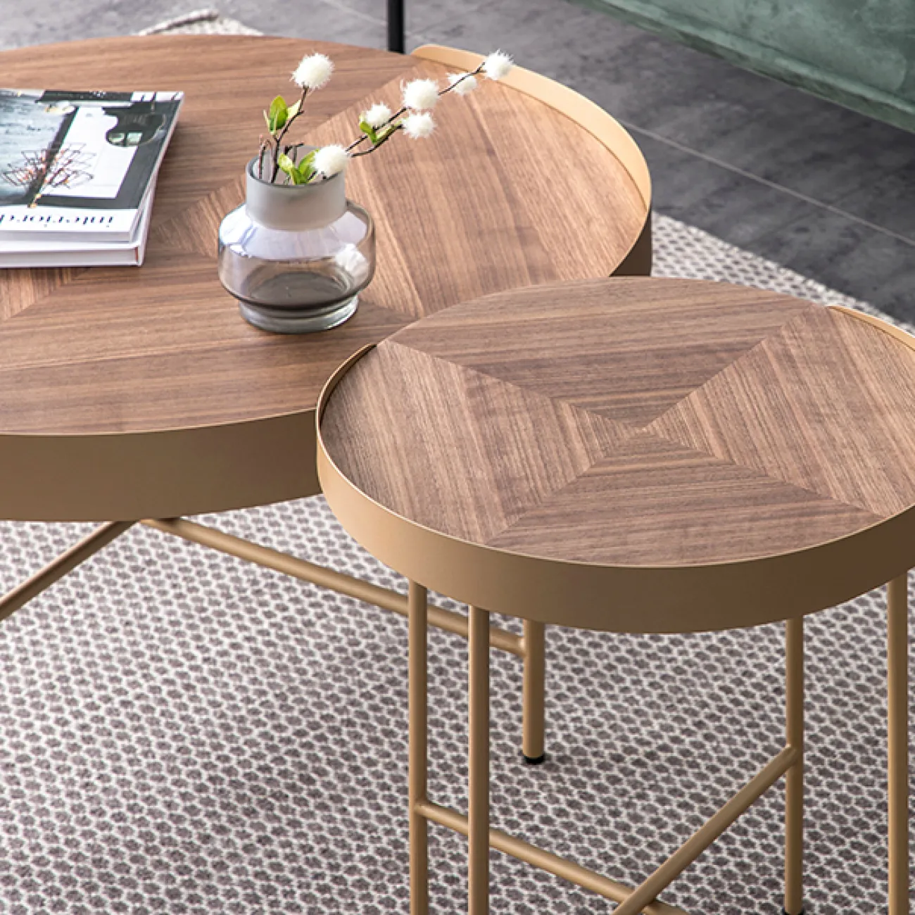 Дизайнерский журнальный столик LaLume-AP00257 Дизайнерский журнальный столик LaLume-AP00257