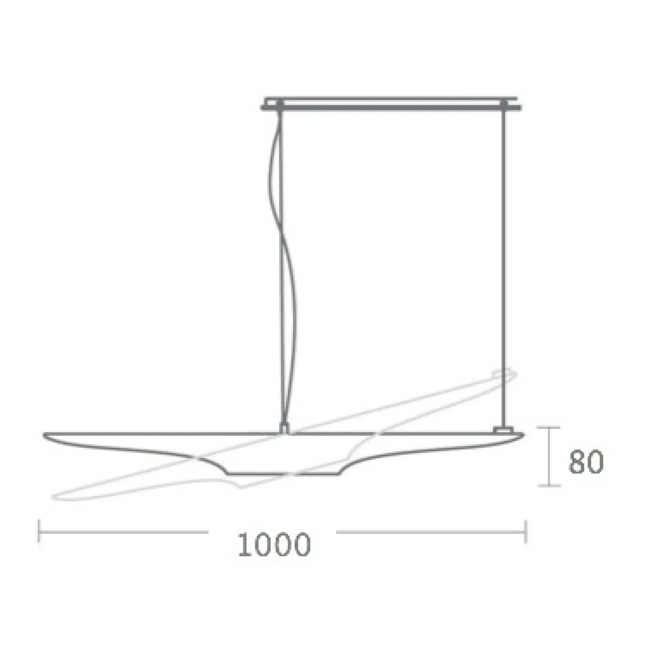 Подвесной светильник Coltrane от LaLume