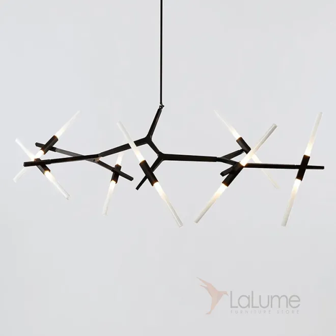 Подвесная люстра ANDES 14 Черный от ImperiumLoft