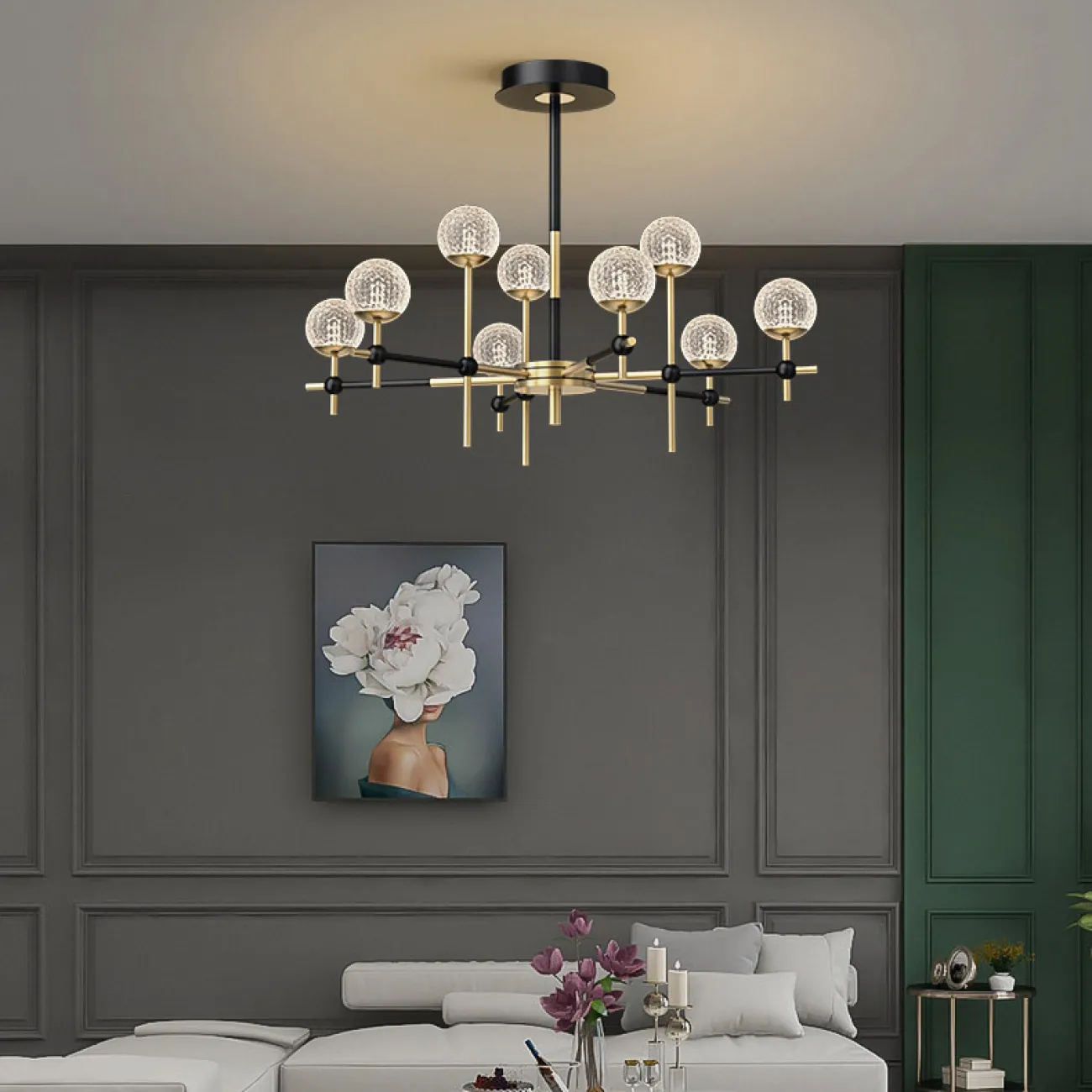 Потолочная люстра OLYMPUS L6 от ImperiumLoft