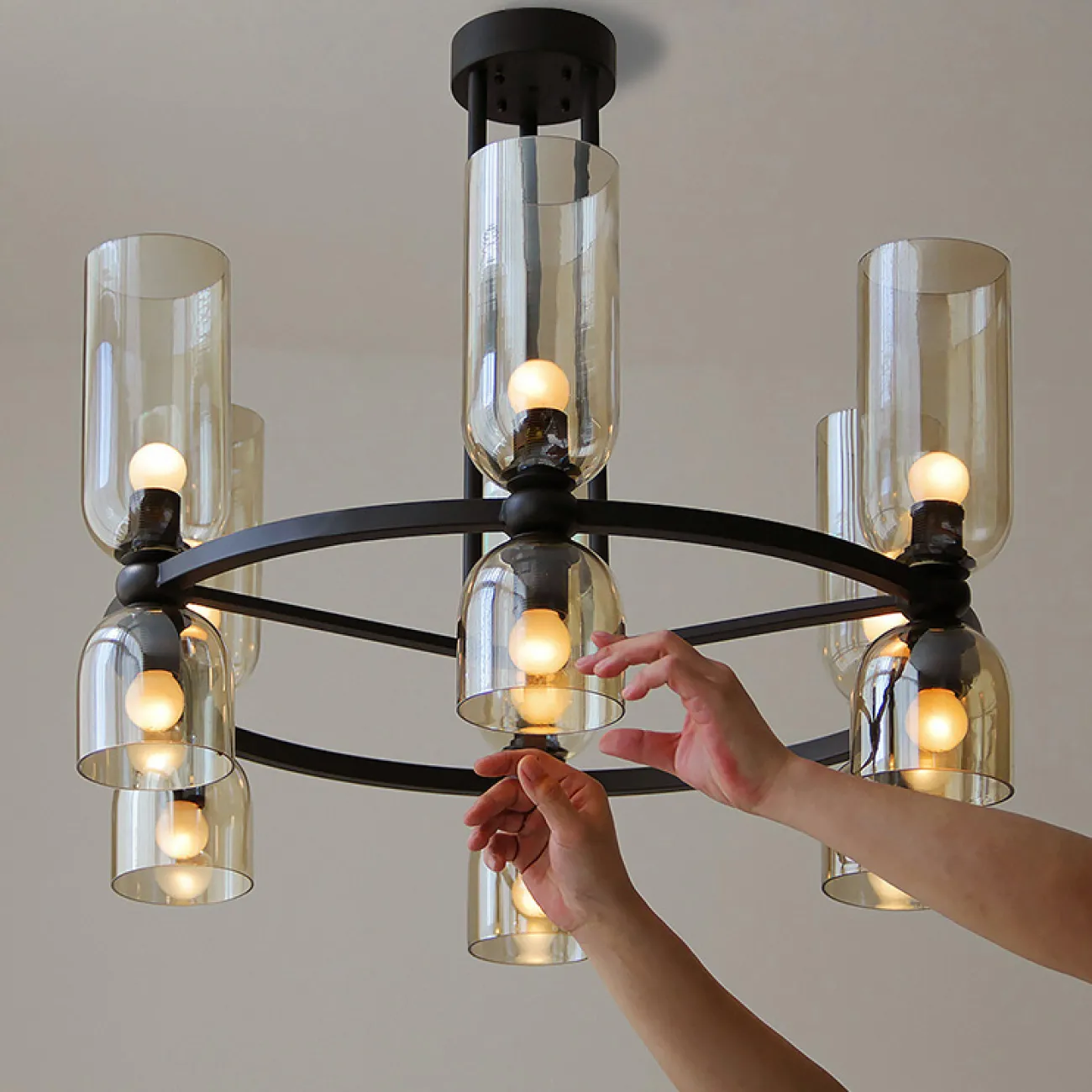 Потолочная люстра ELITE CH L12 от ImperiumLoft Потолочная люстра ELITE CH L12 от ImperiumLoft