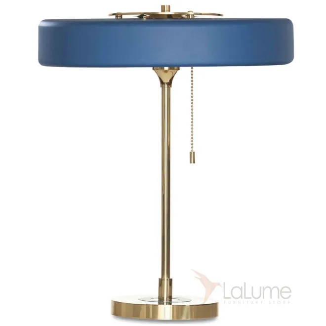 Настольная ImperiumLoft Revolve Table Lamp Blue Настольная ImperiumLoft Revolve Table Lamp Blue