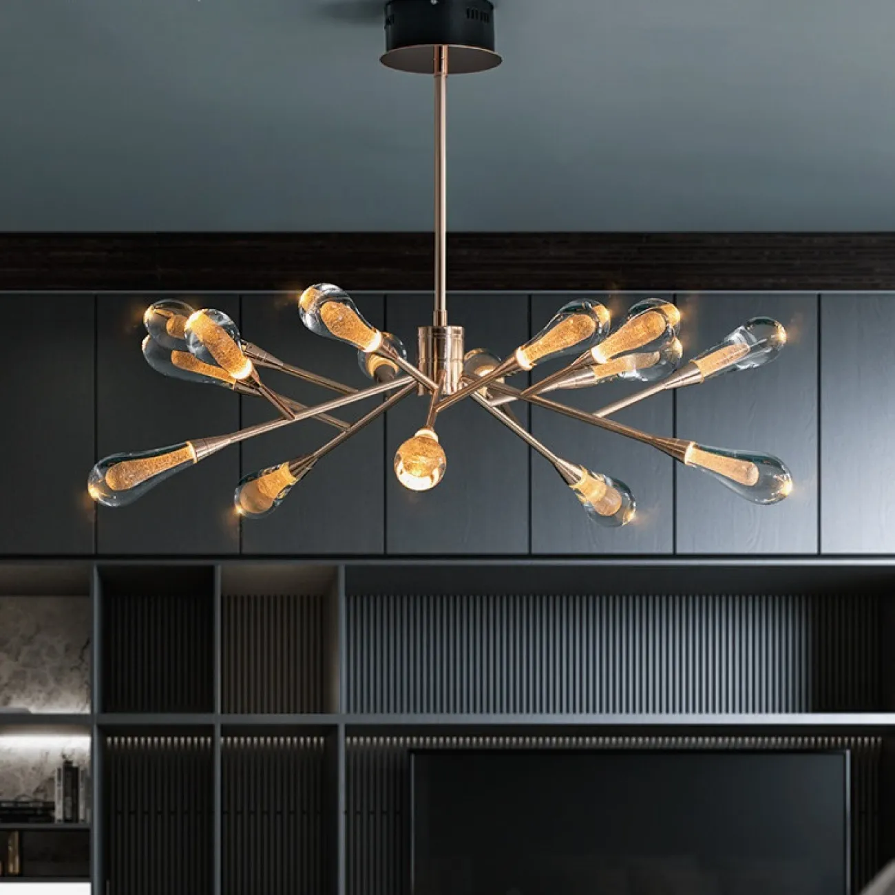 Светодиодная люстра FIAL CH от ImperiumLoft Светодиодная люстра FIAL CH от ImperiumLoft