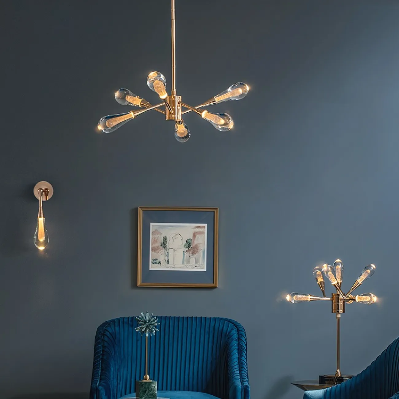 Светодиодная люстра FIAL CH от ImperiumLoft Светодиодная люстра FIAL CH от ImperiumLoft