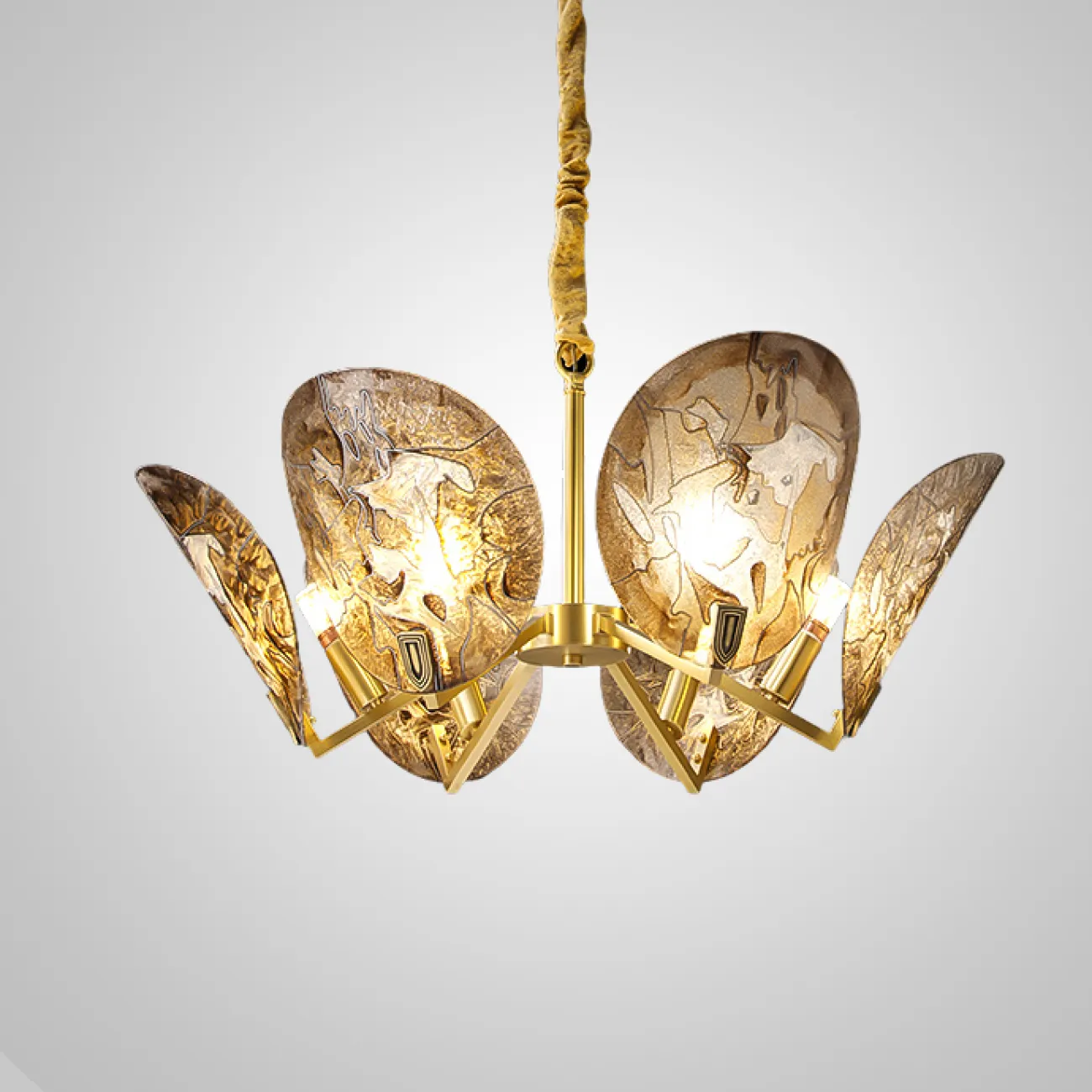 Потолочная люстра RIFFLE L12 от ImperiumLoft