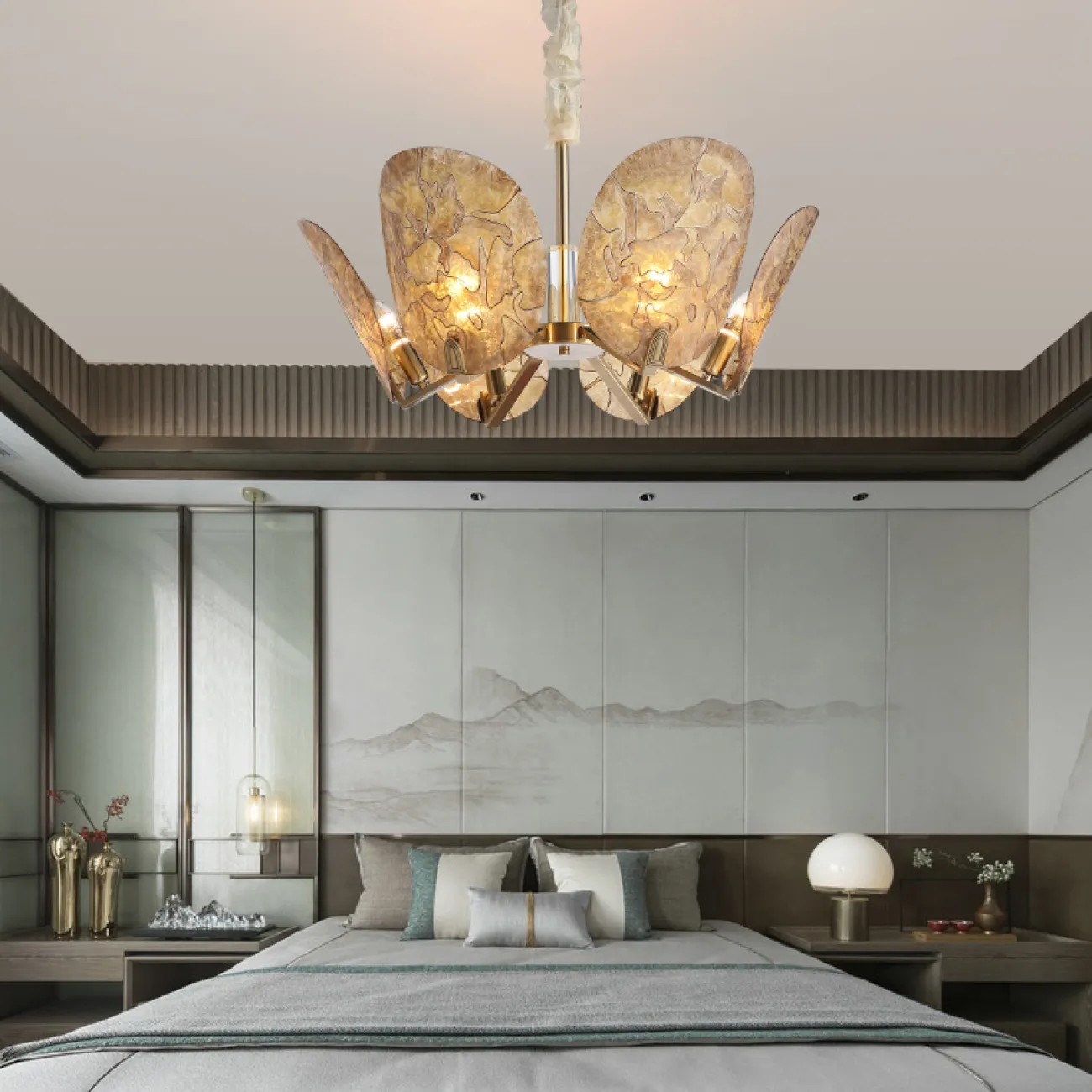 Потолочная люстра RIFFLE L12 от ImperiumLoft