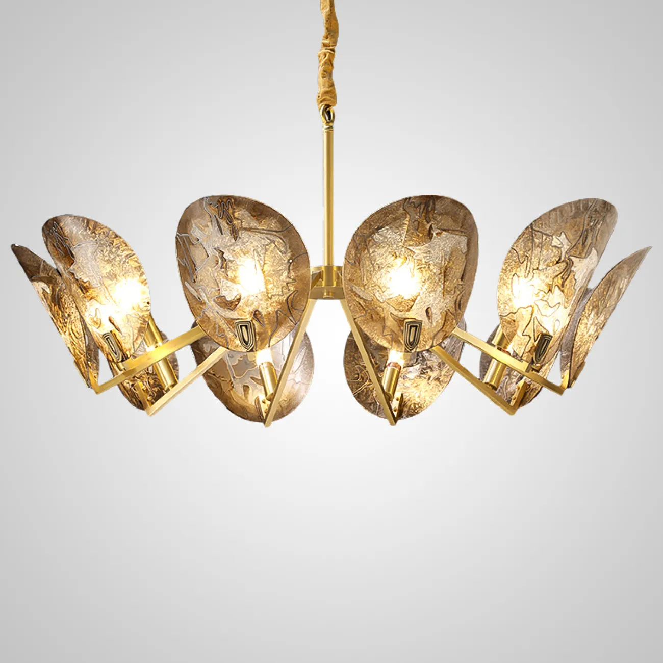 Потолочная люстра RIFFLE L12 от ImperiumLoft