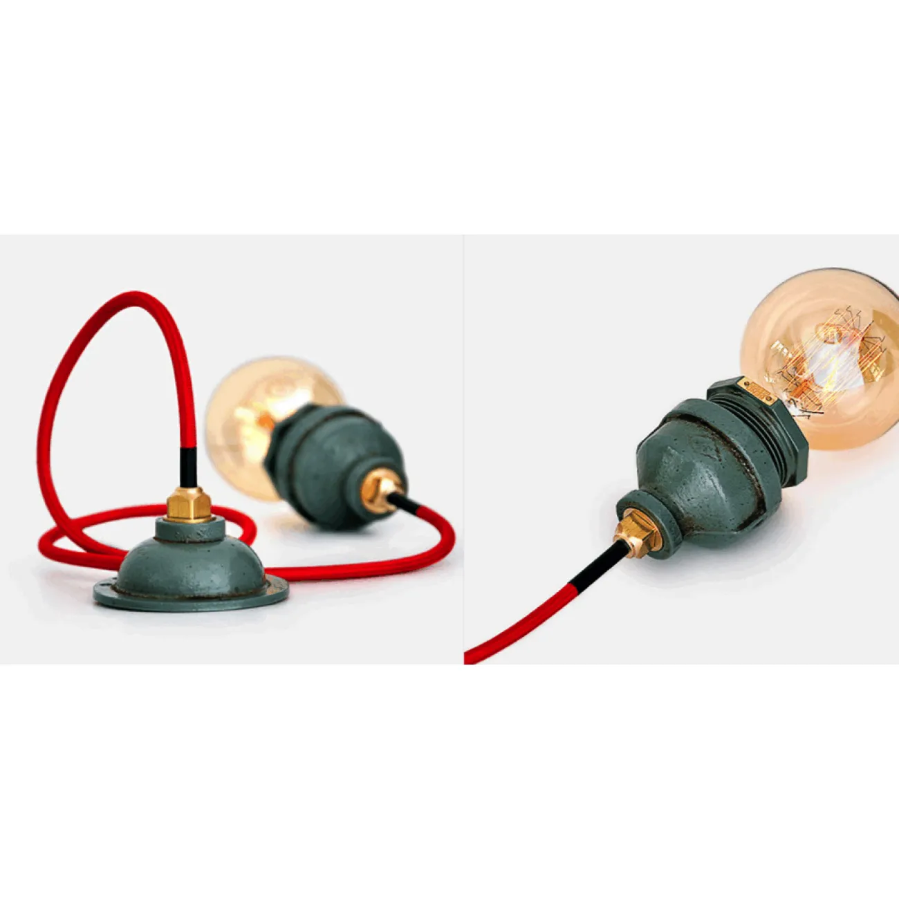 Подвесной светильник Steampunk Cage Glass Edison Ceiling Lamp №2 от LaLume