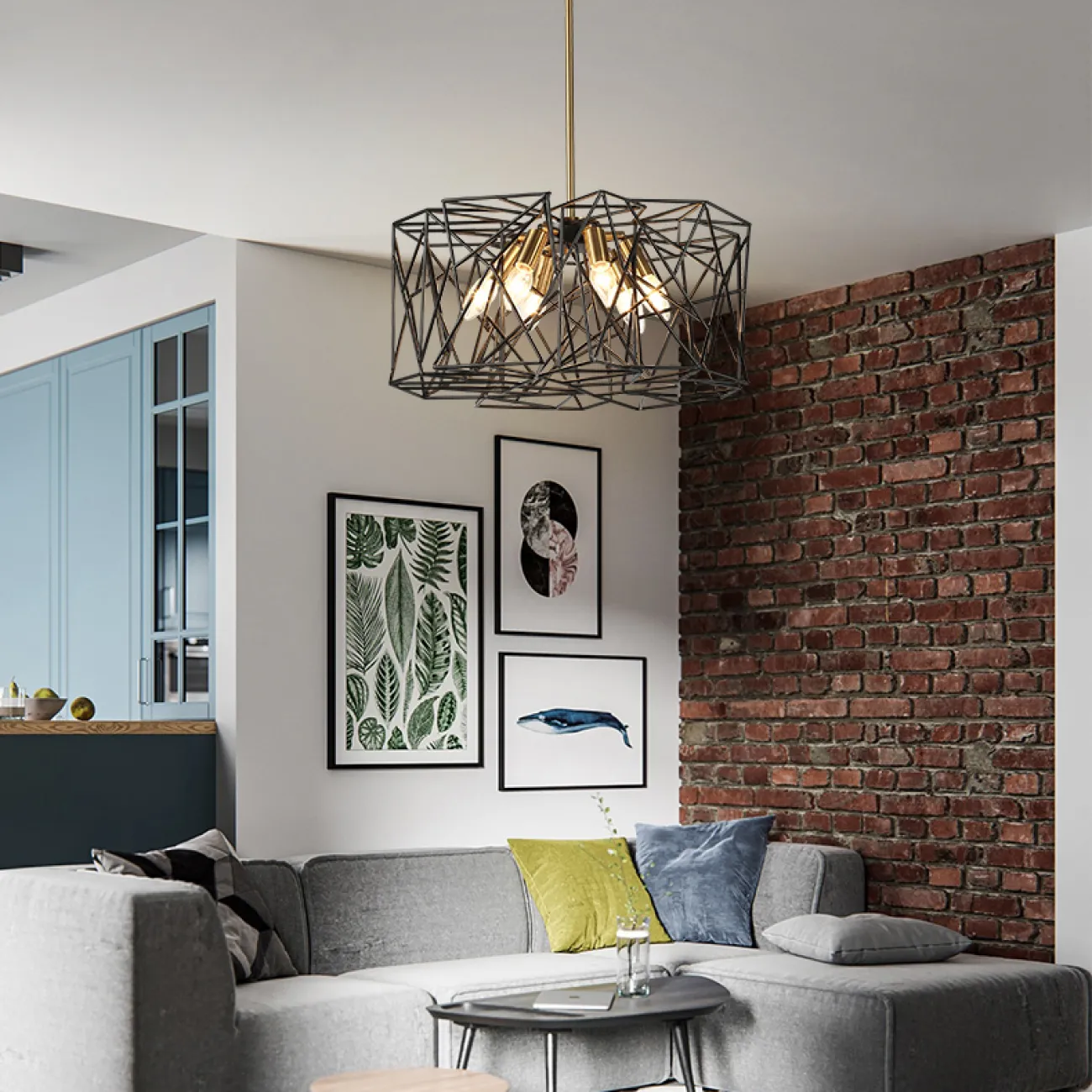 Подвесная люстра VINKLAR D50 от ImperiumLoft