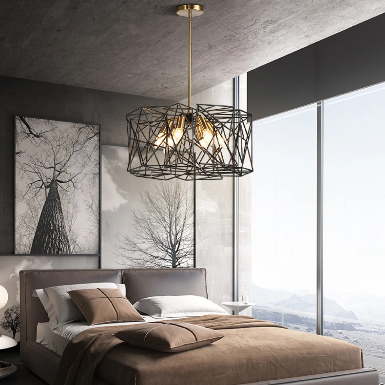 Подвесная люстра VINKLAR D50 от ImperiumLoft