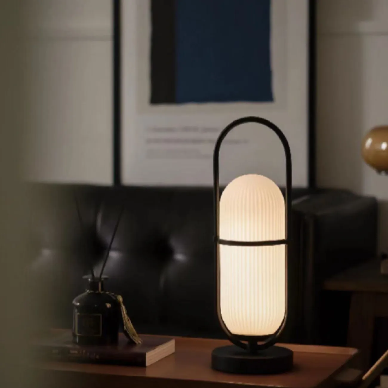 Настольная лампа TROTTE TAB Black от ImperiumLoft