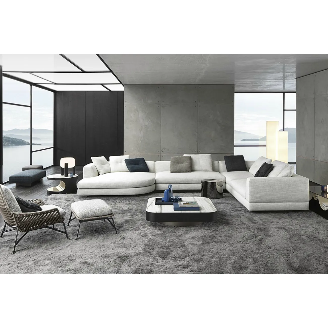 Дизайнерский журнальный столик LaLume-AP00254