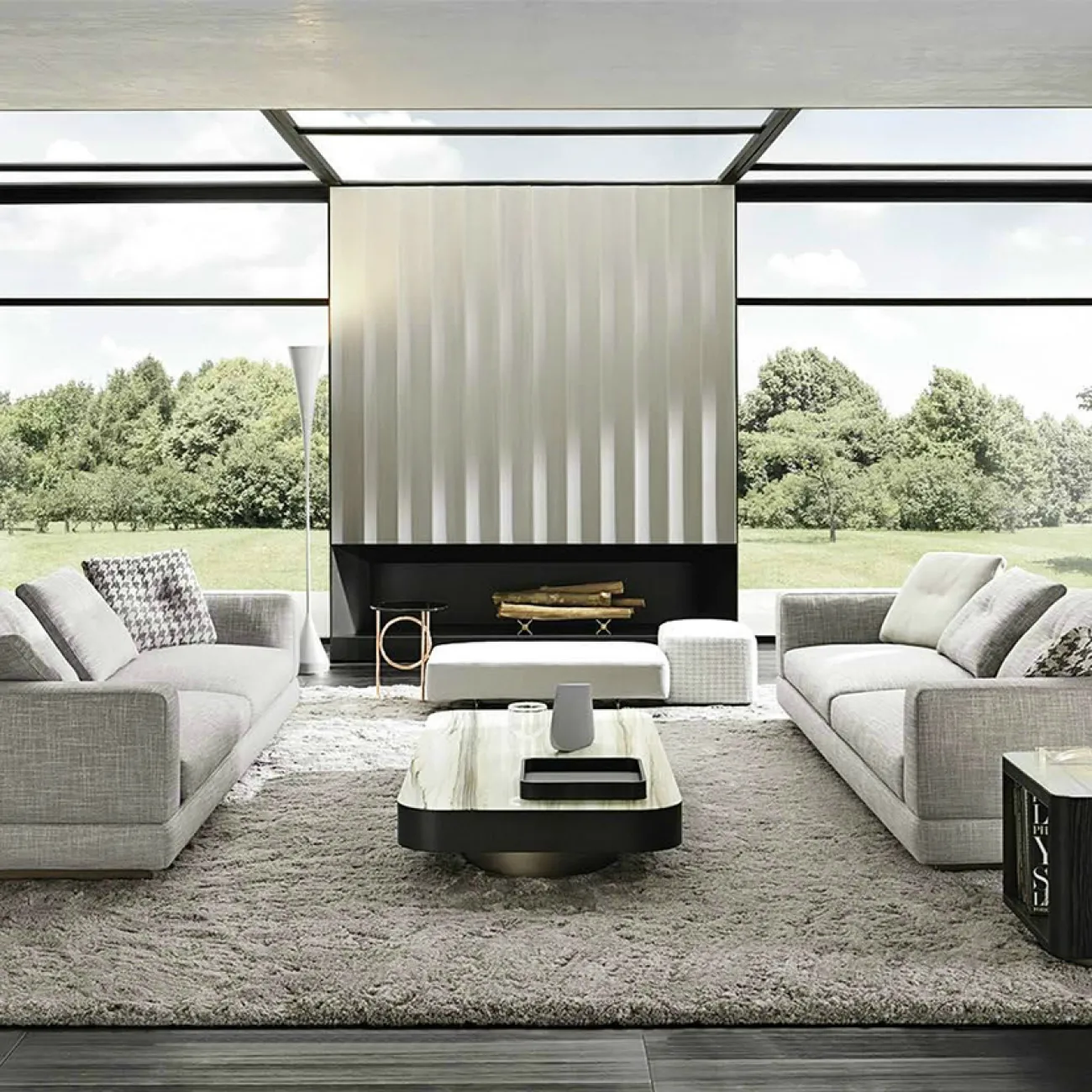 Дизайнерский журнальный столик LaLume-AP00254