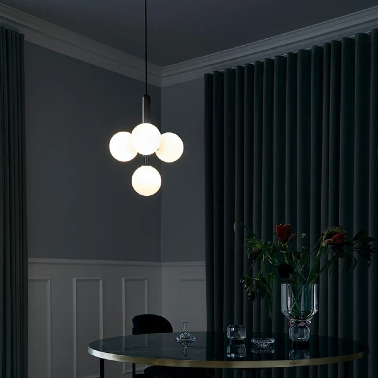 Подвесной светильник RAFFIN 4 white от ImperiumLoft Подвесной светильник RAFFIN 4 white от ImperiumLoft