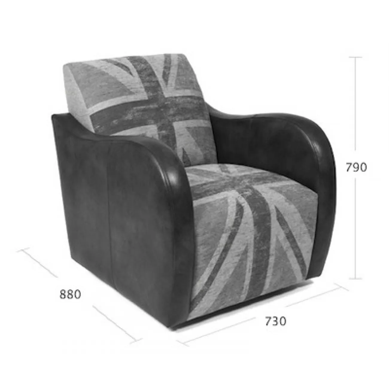 Кресло Master Jack Armchair Britannia Collection от LaLume