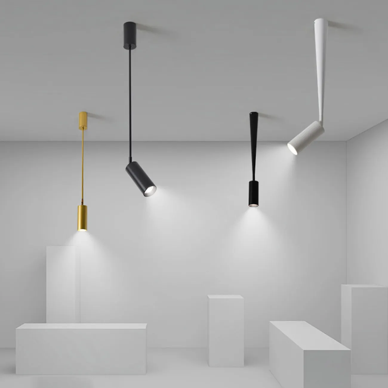 Точечный светильник PALA H103 Трехцветный свет от ImperiumLoft