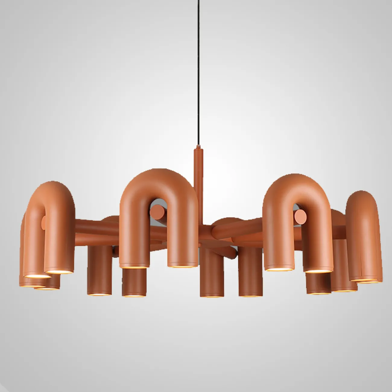 Подвесная люстра FANNY 12 Green от ImperiumLoft