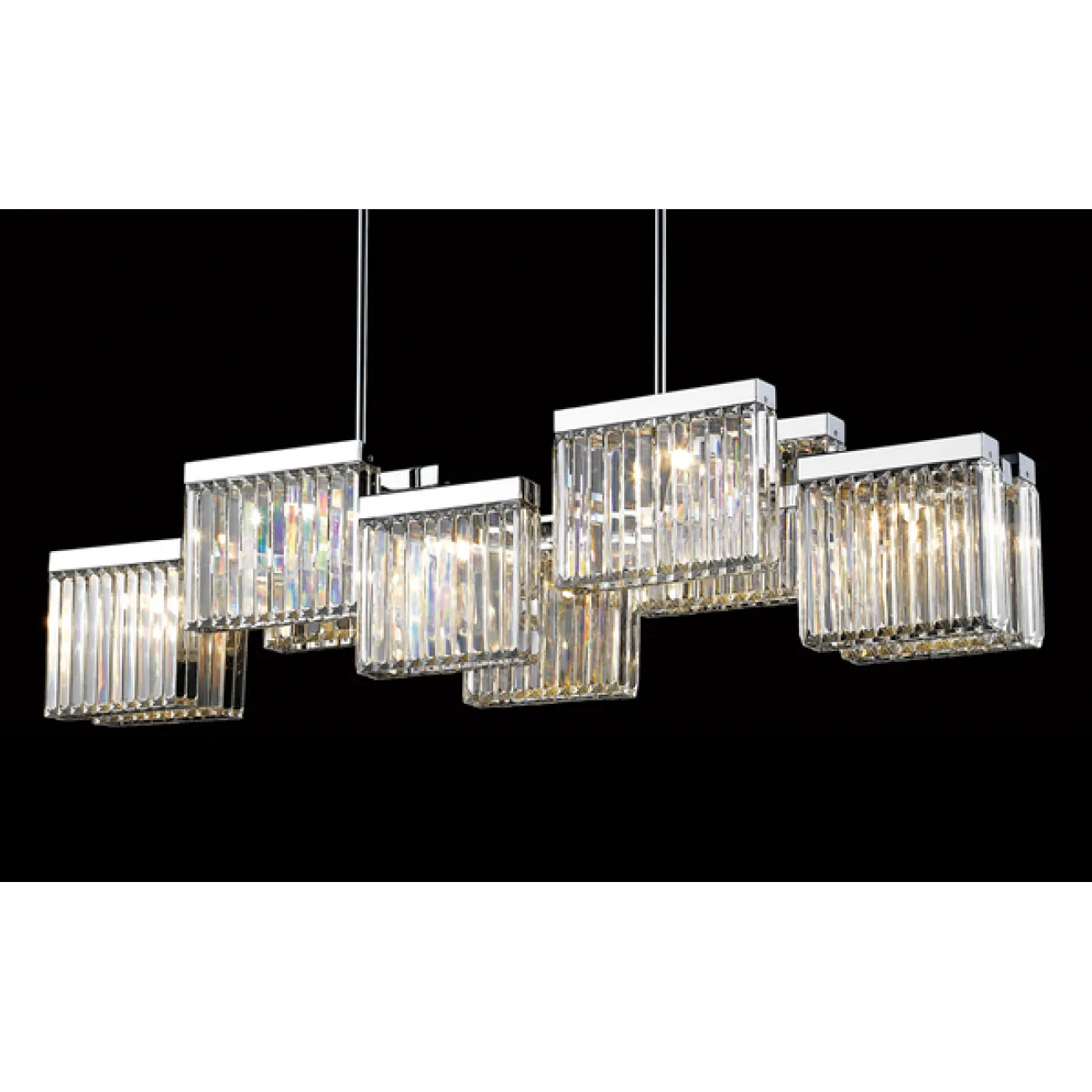 Подвесной светильник ImperiumLoft Broadway 10 EP68031L-10 chrome от ImperiumLoft