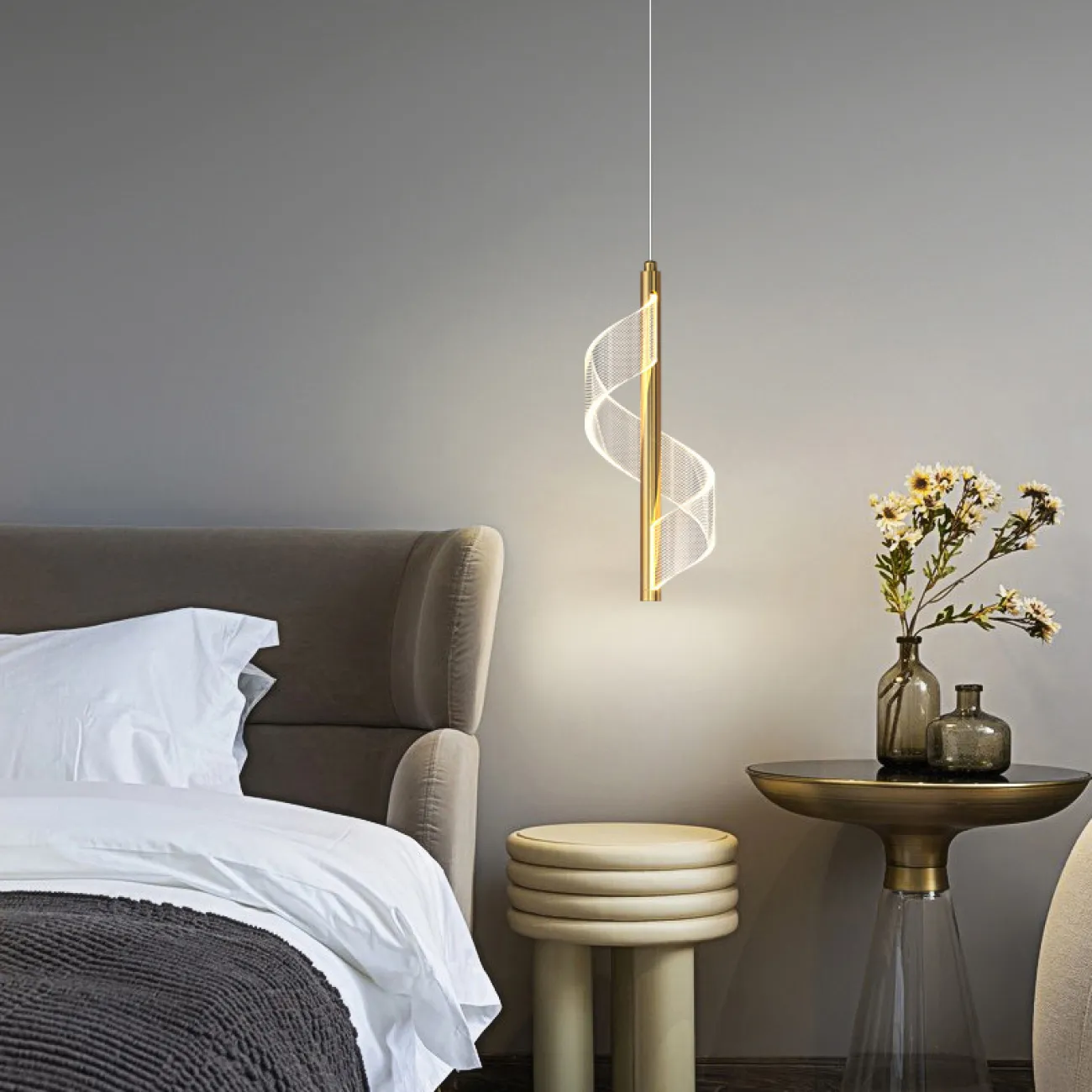 Подвесной светильник ORNELLA Black от ImperiumLoft