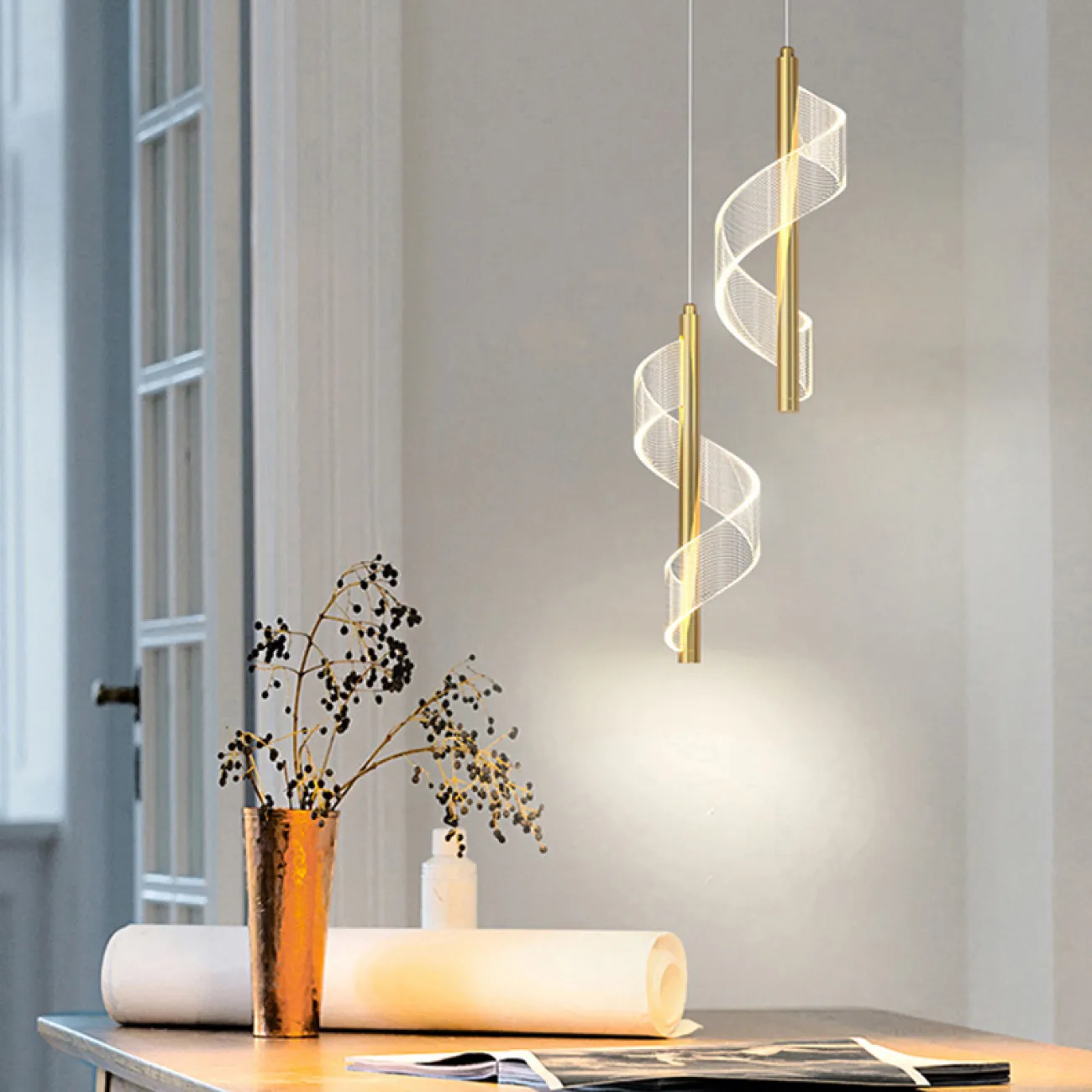 Подвесной светильник ORNELLA Brass от ImperiumLoft Подвесной светильник ORNELLA Brass от ImperiumLoft