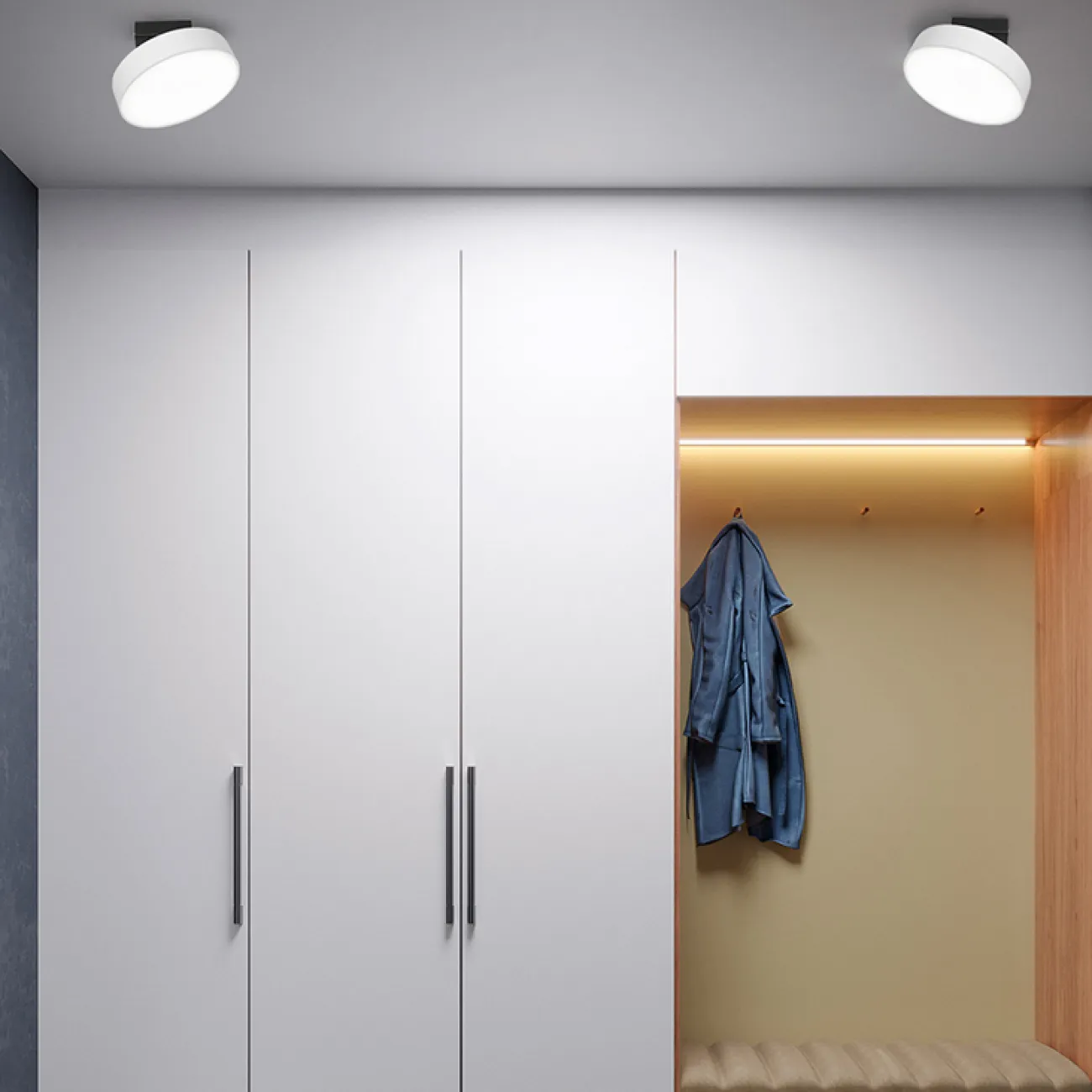 Светодиодный потолочный светильник с поворотным механизмом ALIT 4000К