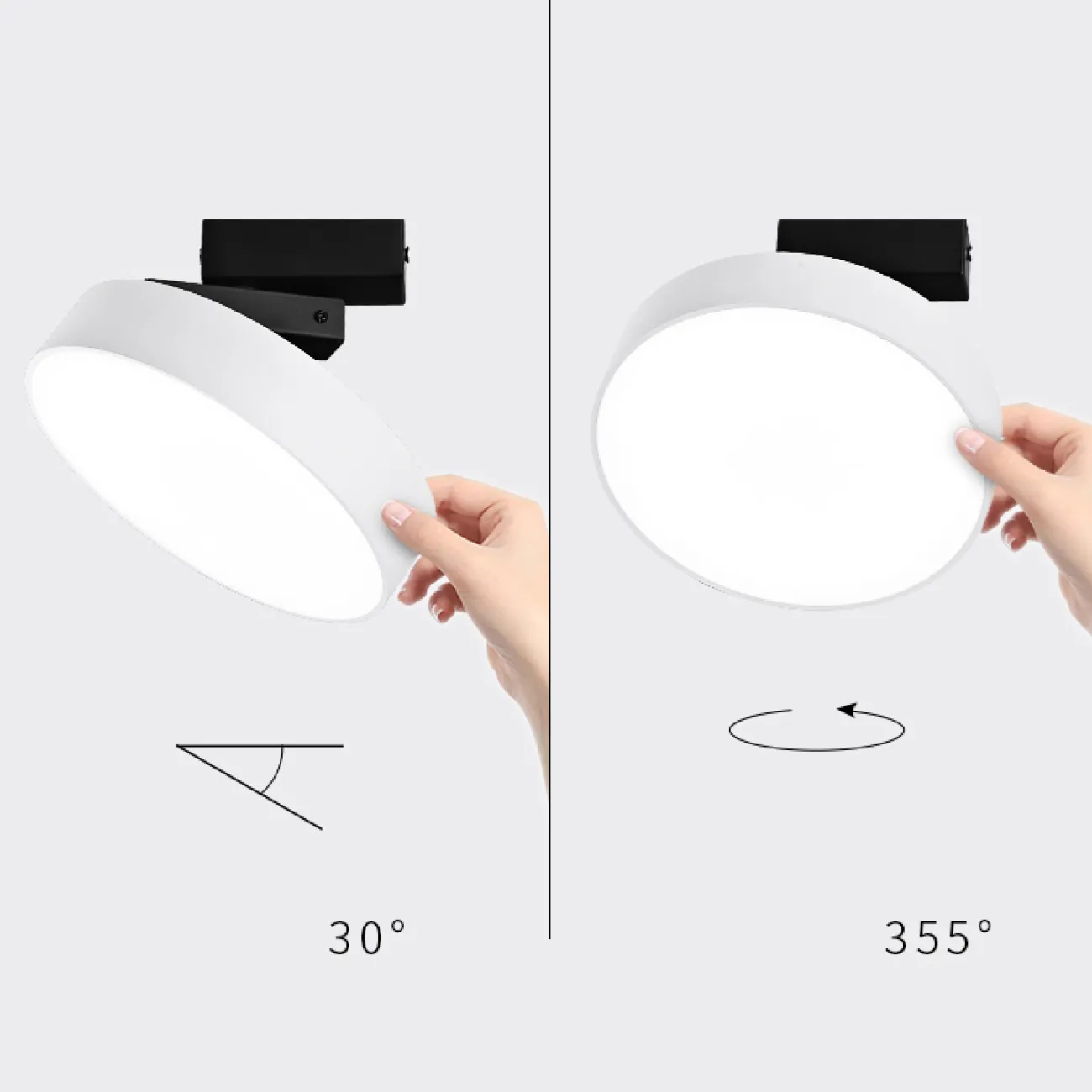 Светодиодный потолочный светильник с поворотным механизмом ALIT 4000К