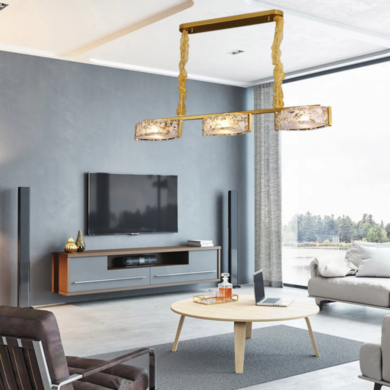 Подвесной светильник ALDORA LONG от ImperiumLoft