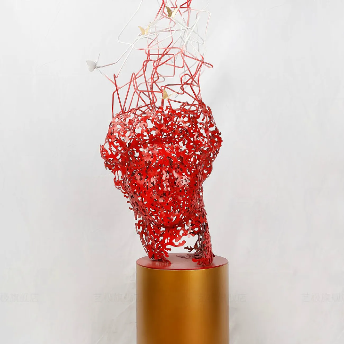 Дизайнерская скульптура голова Давида LaLume-SKT00155 