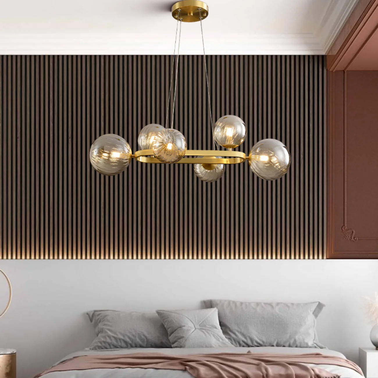 Подвесная люстра SILVANA L6 от ImperiumLoft