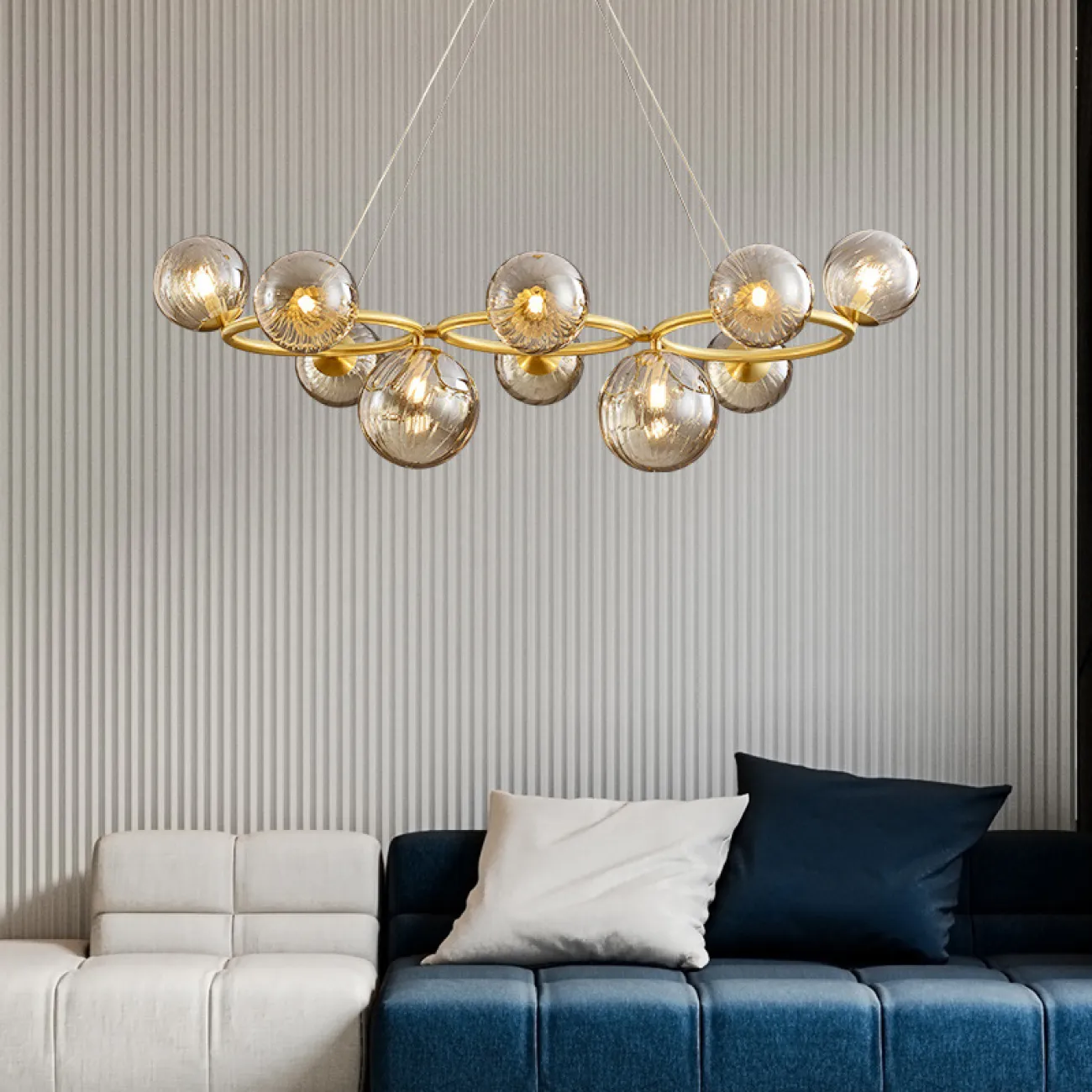 Подвесная люстра SILVANA L6 от ImperiumLoft