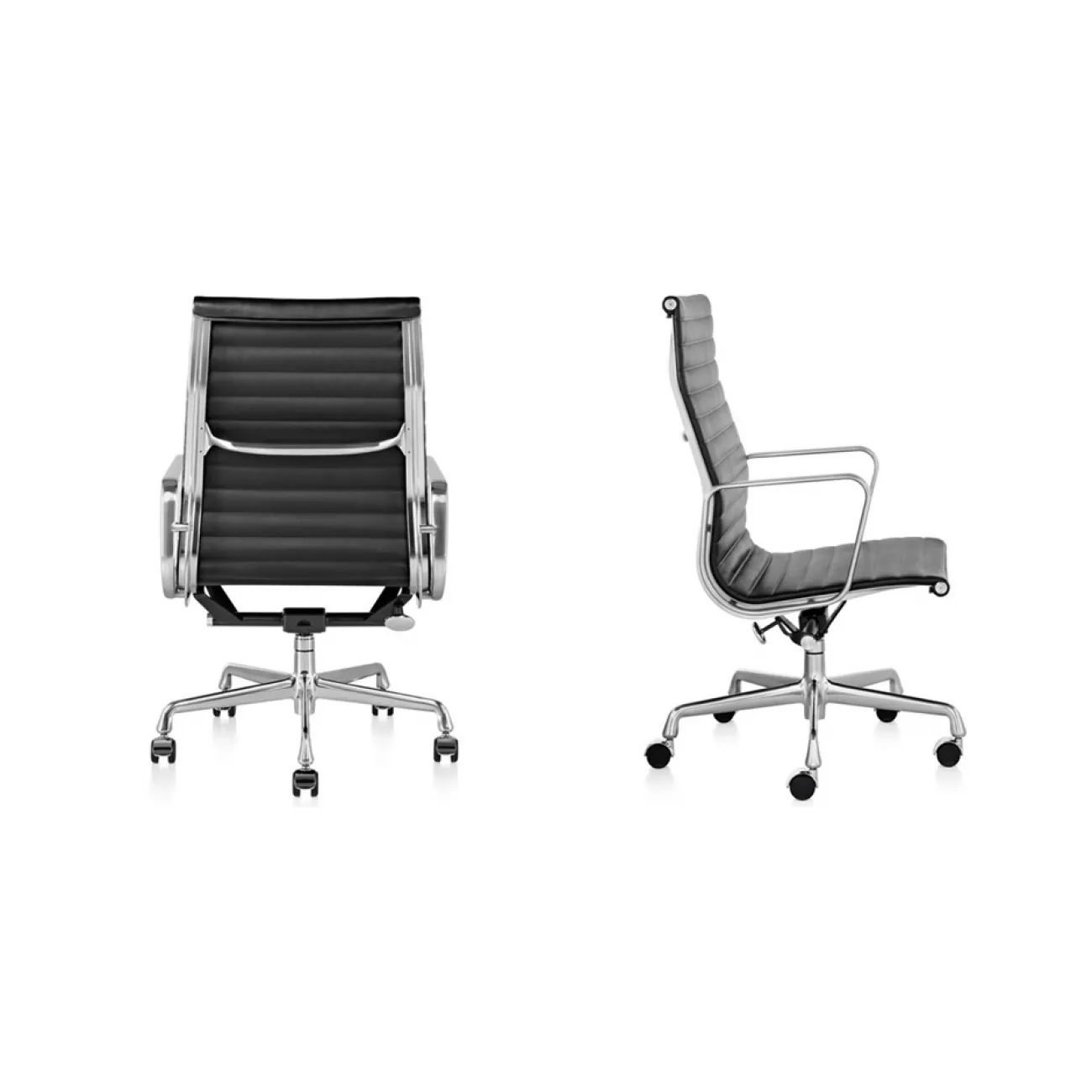 Кресло Eames Aluminum Group Executive Chair designed by Charles and Ray Eames		 in 1958 от LaLume