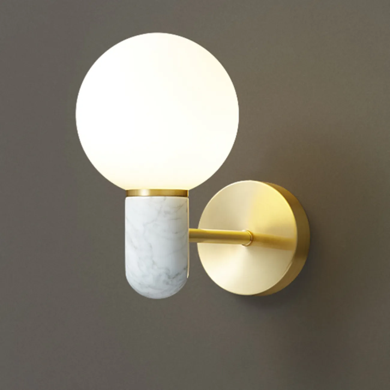 Настенный светильник TWIG White от ImperiumLoft