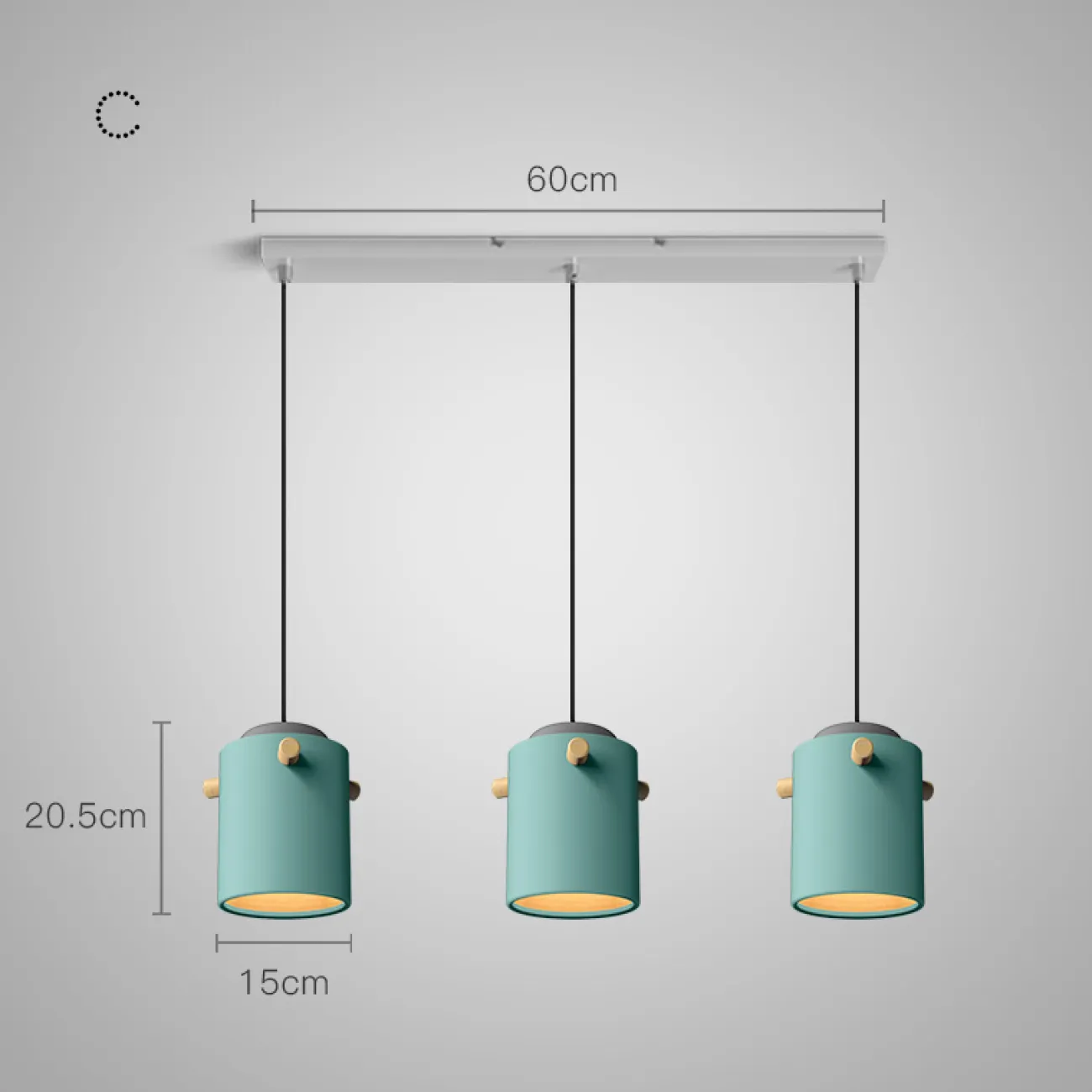 Подвесной светильник MINE TRIO от ImperiumLoft