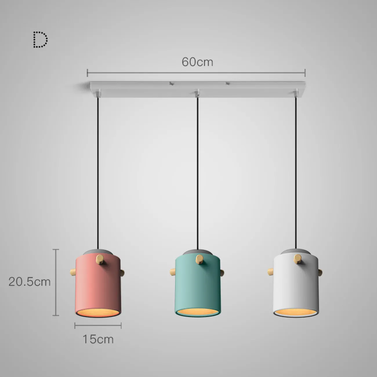 Подвесной светильник MINE TRIO от ImperiumLoft