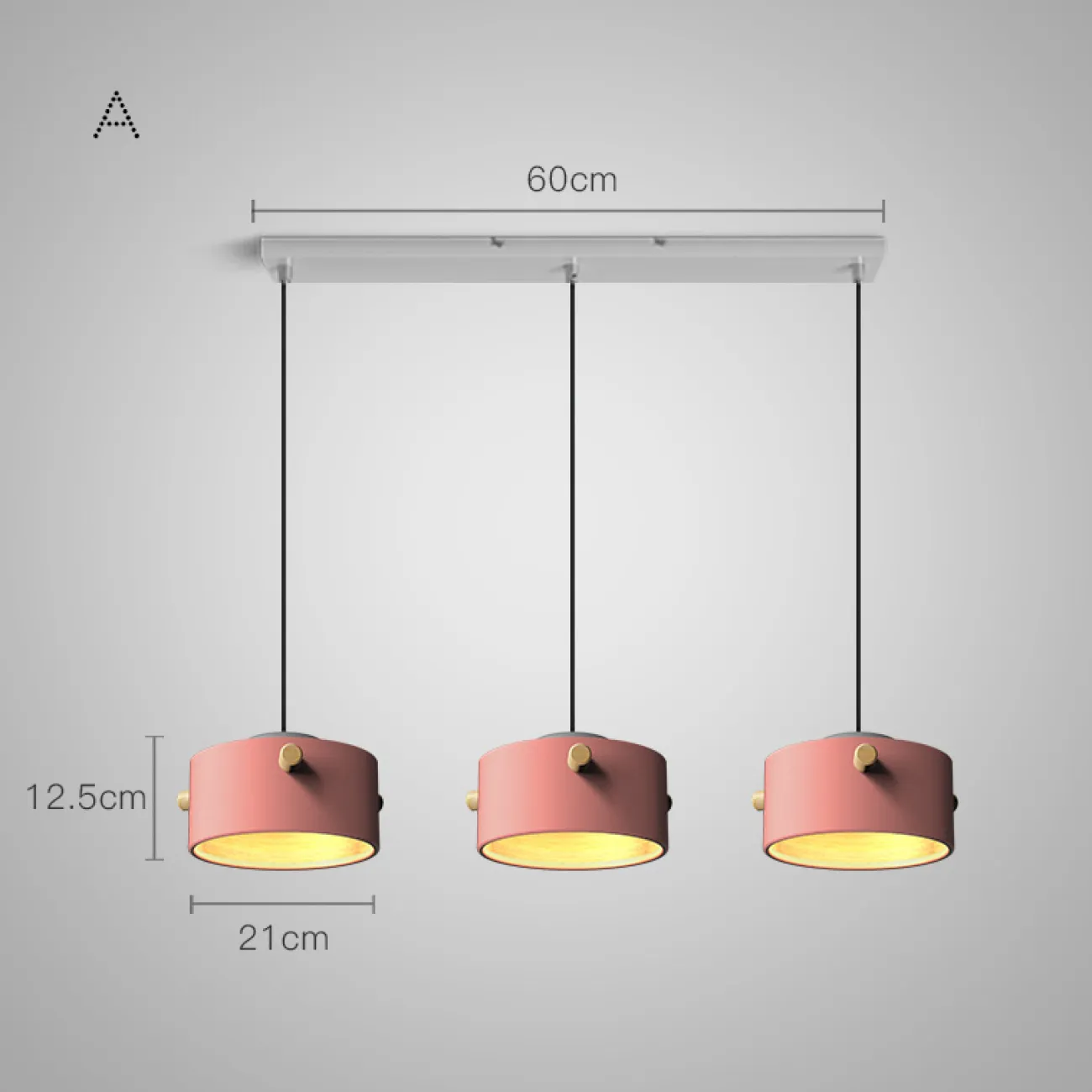 Подвесной светильник MINE TRIO от ImperiumLoft