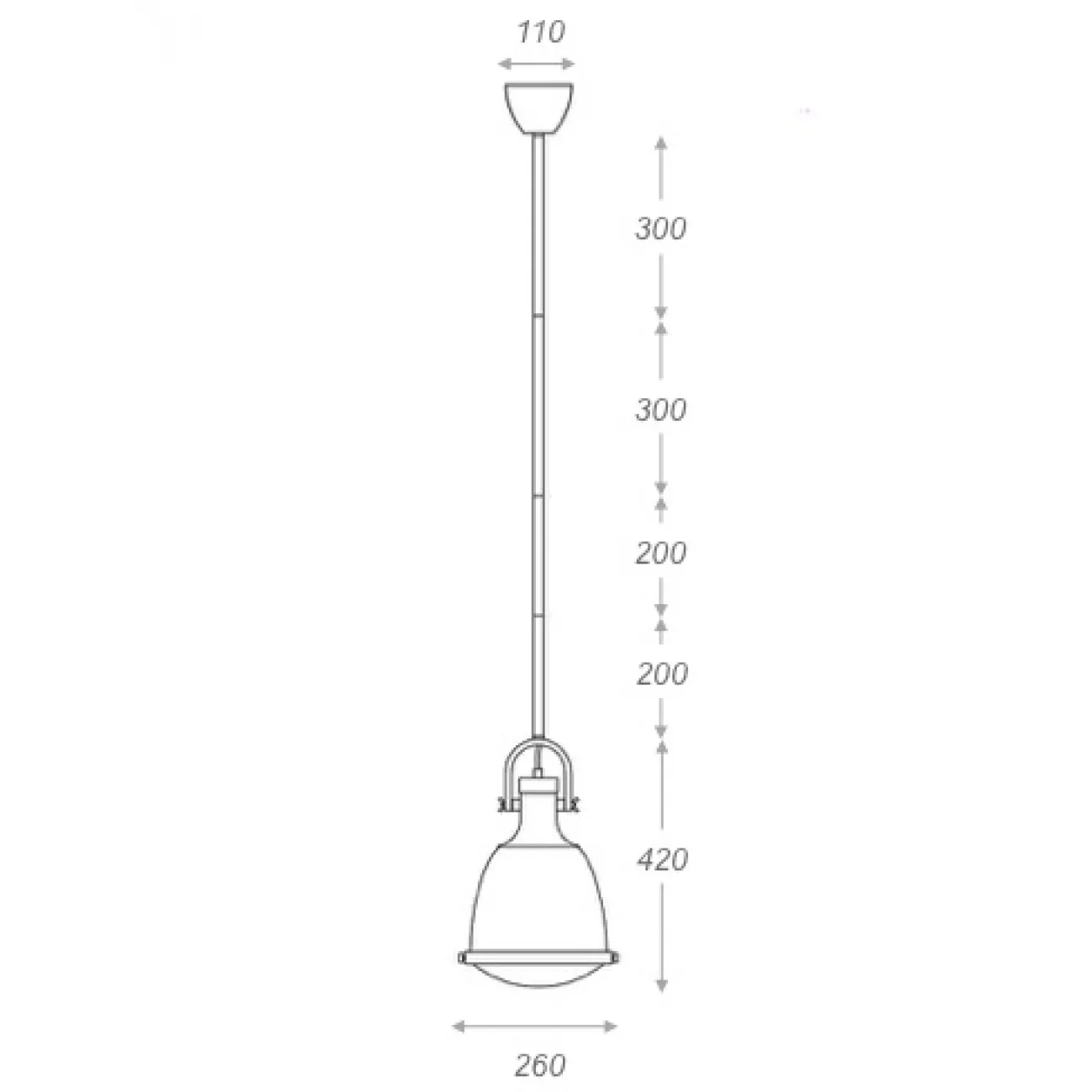 Подвесной светильник Lofter Oqulus Pendant от LaLume