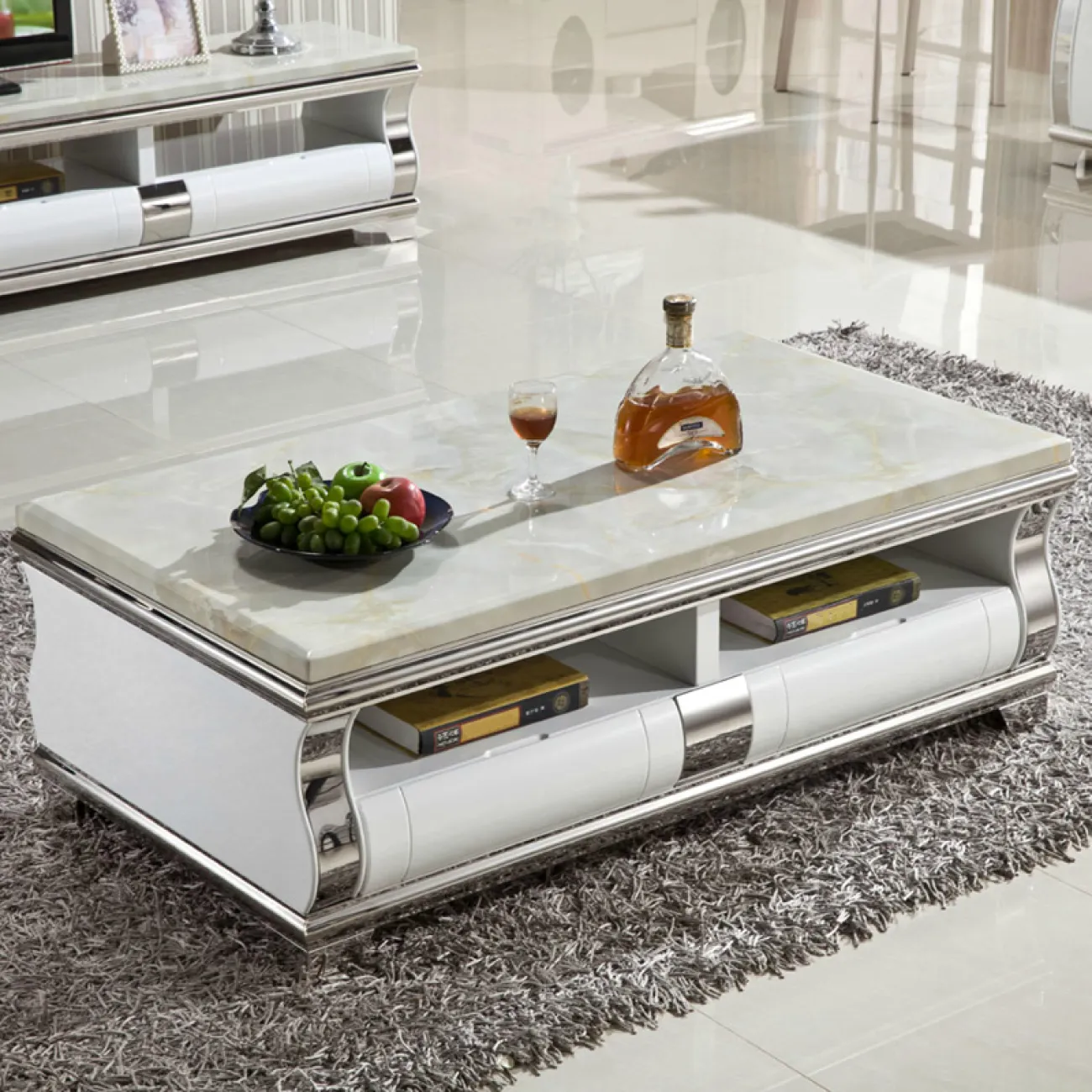 Дизайнерский журнальный столик LaLume-AP00207 Дизайнерский журнальный столик LaLume-AP00207